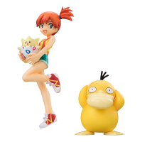 Authentic Pokemon G.E.M. Series PVC Figure -  Misty, Togepi, and Psyduck 10,5cm
